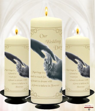 Wedding Candle Set