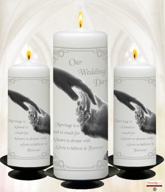 Wedding Candle Set