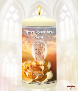 Rose & Treasure Memorial Favour (White/Ivory)