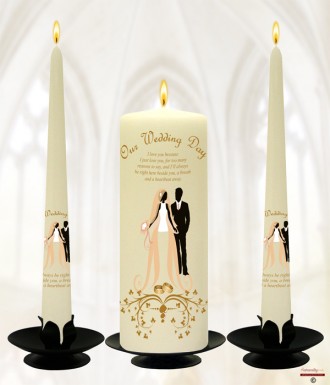 Wedding Candle Set