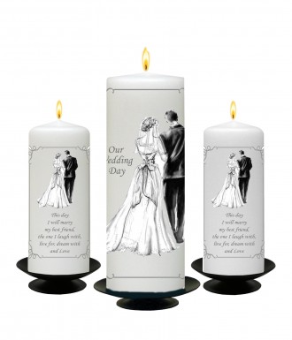 Wedding Candle Set