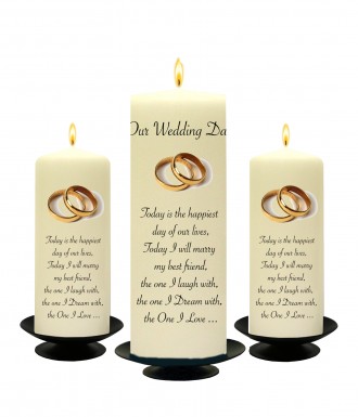 Wedding Candle Set