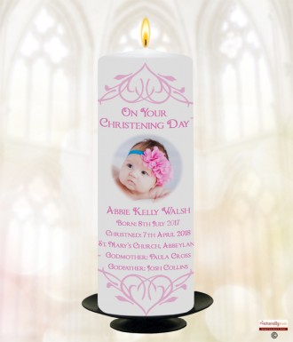 Candle - Christening