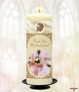 Thank You Bridesmaid Candle