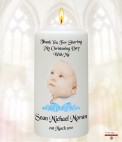 Baby Boy Church Window Christening Favour (White)