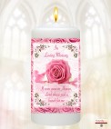 Bench & Flower Memorial Favour (White/Ivory)
