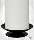 Heart Unity Candle Holder - Black