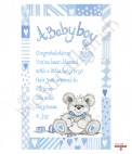 Teddy & Toy Shelf Girl Photo Candle (White)