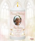 Bench & Flower Memorial Favour (White/Ivory)
