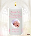 Baby Boy Church Window Christening Favour (White)