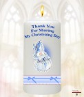 Baby Boy Church Window Christening Favour (White)