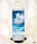 Bench & Flower Memorial Favour (White/Ivory)