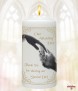 Hand To Hand Gold Wedding Candles (Ivory) - Click to Zoom