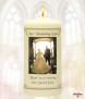 Church Door Gold Wedding Candles (Ivory) - Click to Zoom