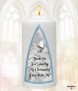 Irish Baby Blessing Blue Christening Favour (White) - Click to Zoom