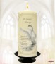 The Swan Wedding Candles (Ivory) - Click to Zoom