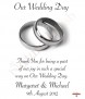 Memories Collage Silver Rings Wedding Candles (White) - Click to Zoom