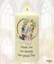 Bunny Swing Wedding Candles (Ivory) - Click to Zoom