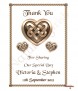 Celtic Heart Wedding Candles (Ivory) - Click to Zoom