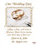 Rings & Pen Wedding Candles (Ivory) - Click to Zoom