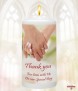 Wedding Gold Rings Wedding Candles (Ivory) - Click to Zoom