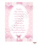 Dots and Ribbons Teddy Pink Christening Candle (White/Ivory) - Click to Zoom