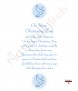 Flying Dove & Photo Blue Christening Candle - Click to Zoom