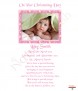 Elegant Frame and Photo Pink Christening Candle (White/Ivory) - Click to Zoom