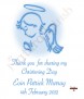 Christening Angel Blue Christening Favour - Click to Zoom