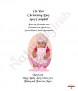 Pink Ribbon Photo Christening Candle (White/Ivory) - Click to Zoom