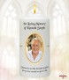 Gold Cross and Photo Memorial Candle (white/ivory) - Click to Zoom