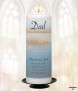 Lake Memorial Candle (white/ivory) - Click to Zoom