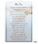 Lake Memorial Candle (white/ivory) - Click to Zoom