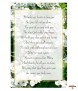 White Flowers and Photo Memorial Candle (white/ivory) - Click to Zoom