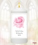 Pink Teddy in a Basket Christening Favour (White) - Click to Zoom