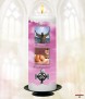 Traditional BCC Pink Christening Candle (White/Ivory) - Click to Zoom