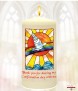 Dove and Sun Confirmation Candle - Click to Zoom