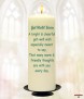 Flower Garden Get Well Soon Candle - Click to Zoom