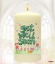 Flower Garden Get Well Soon Candle - Click to Zoom