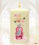 Lucky Cat Get Well Soon Personalised Candle - Click to Zoom