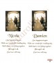 Church Door Gold Wedding Candles (White) - Click to Zoom
