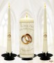 Rings Happy Golden Wedding Anniversary Candles - Click to Zoom