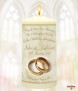 Rings Happy Golden Wedding Anniversary Candles - Click to Zoom