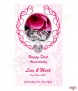Love Heart Gem Happy 1st Wedding Anniversary Candles - Click to Zoom