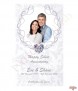 Love Heart Gem and Photo Happy Silver Wedding Anniversary Candles - Click to Zoom