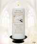 Pen Gold Wedding Remembrance Candle - Click to Zoom