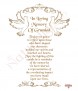 Gold Doves Wedding Remembrance Candle - Click to Zoom