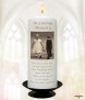 Young Love Gold Wedding Remembrance Candle - Click to Zoom