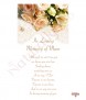 Peach Rose Gold Wedding Remembrance Candle - Click to Zoom