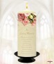 Pink Rose Gold Wedding Remembrance Candle - Click to Zoom